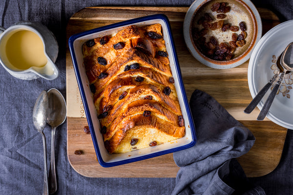 Air Fryer Bread and Butter Pudding Cole & Mason UK