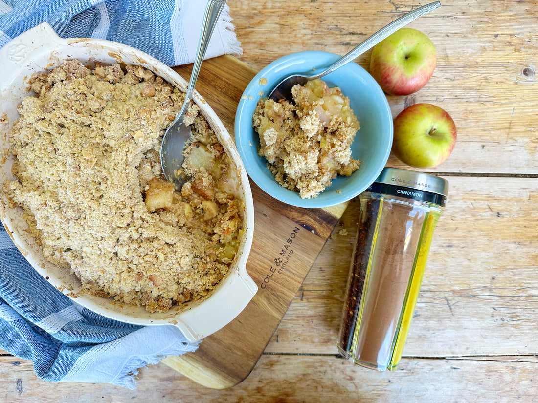 Apple and Pear Crumble Cole & Mason UK