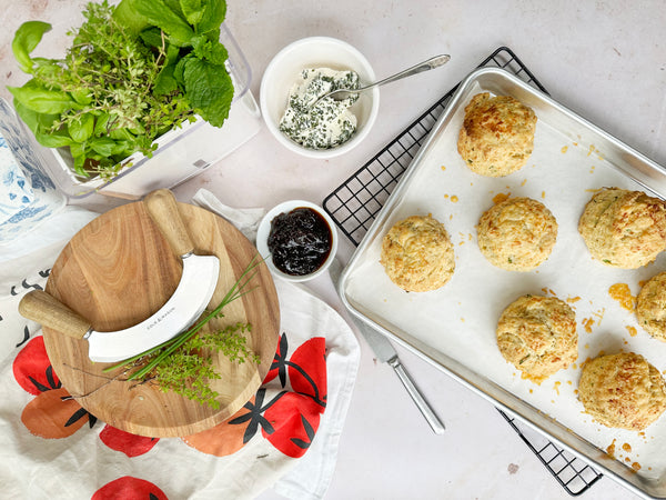 Cheese and Herb Scones Cole & Mason UK