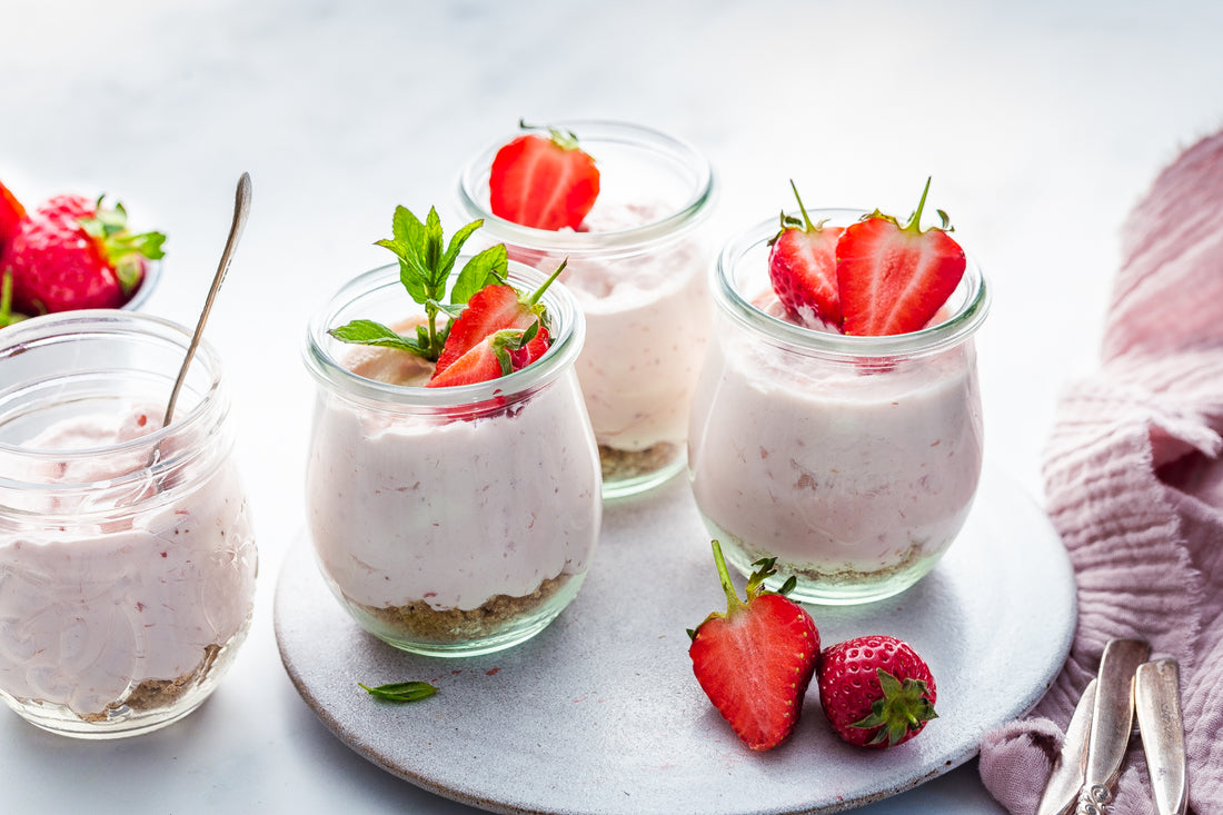 Platinum Jubilee No-Bake Cheesecake Jars Cole & Mason UK