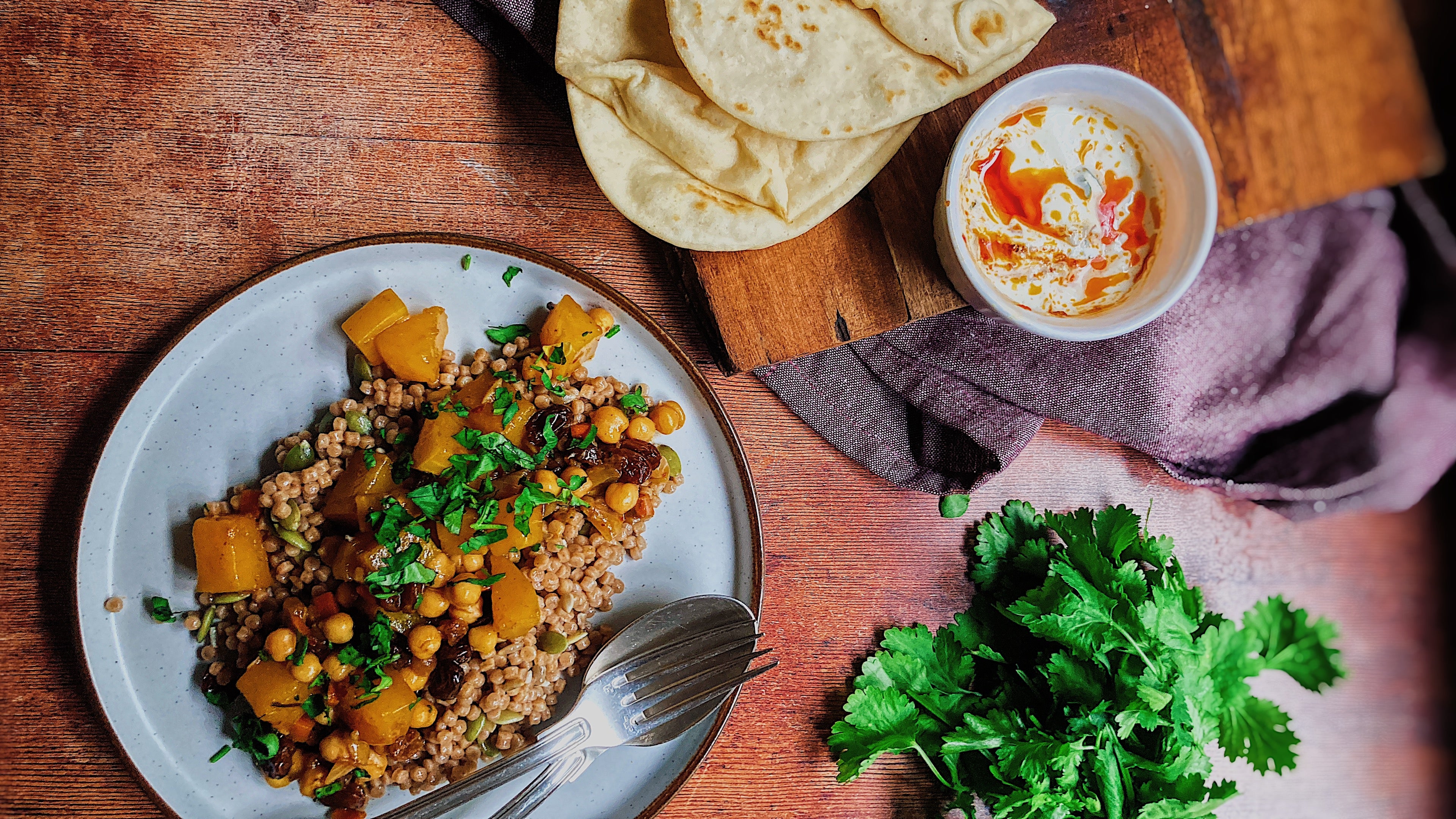 Butternut Squash and Giant Couscous Tagine Cole & Mason UK