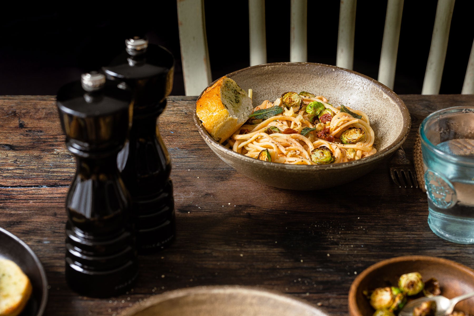 Creamy Brussels Sprouts Pasta Cole & Mason UK