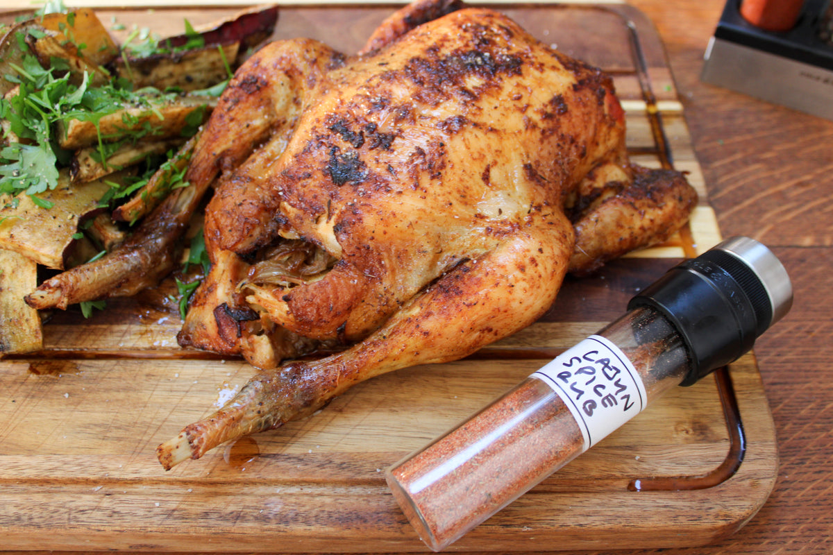 USA: Cajun Spice Mix & Mother's Sticky Roasted Chicken