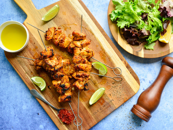 Chilli and Lime Chicken Skewers Cole & Mason UK