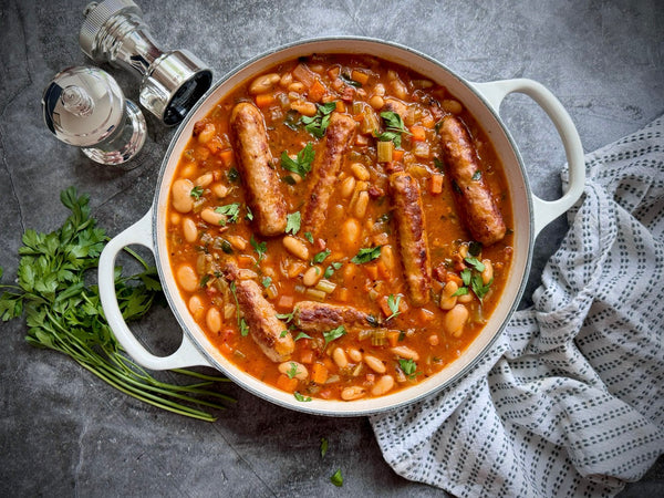 Sausage, Bean and Fennel Casserole