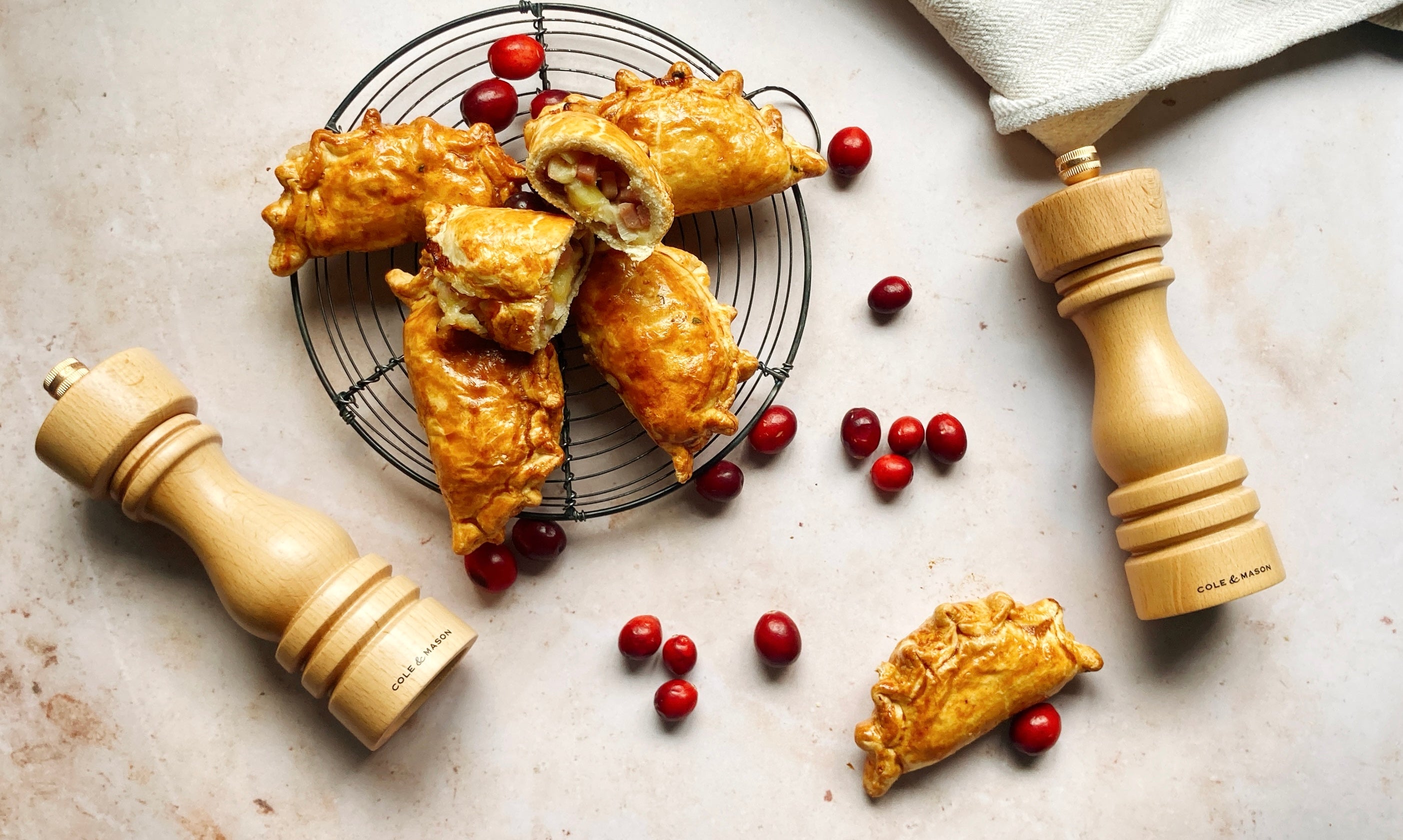 Air Fryer Ham and Brie Empanadas Cole & Mason UK