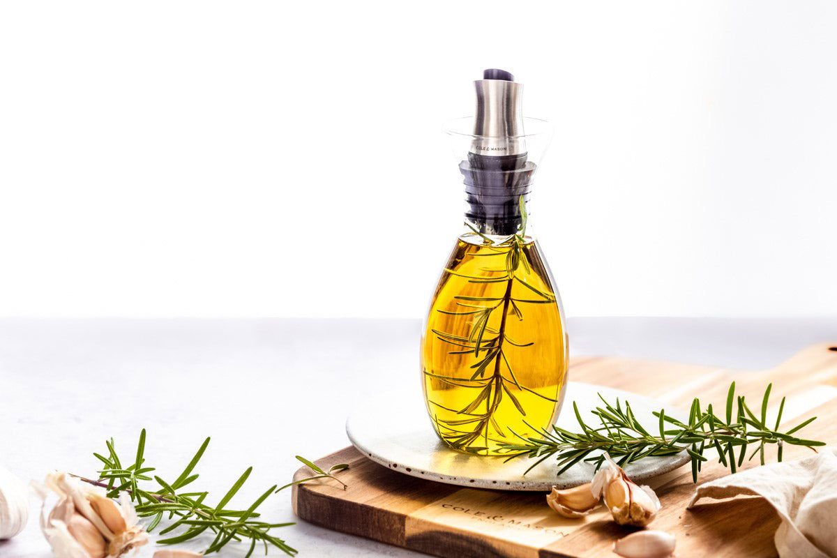 How to make rosemary garlic-infused oil Cole & Mason UK