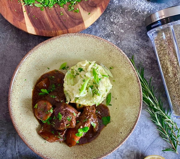 Beef & Guinness Stew with Colcannon Cole & Mason UK
