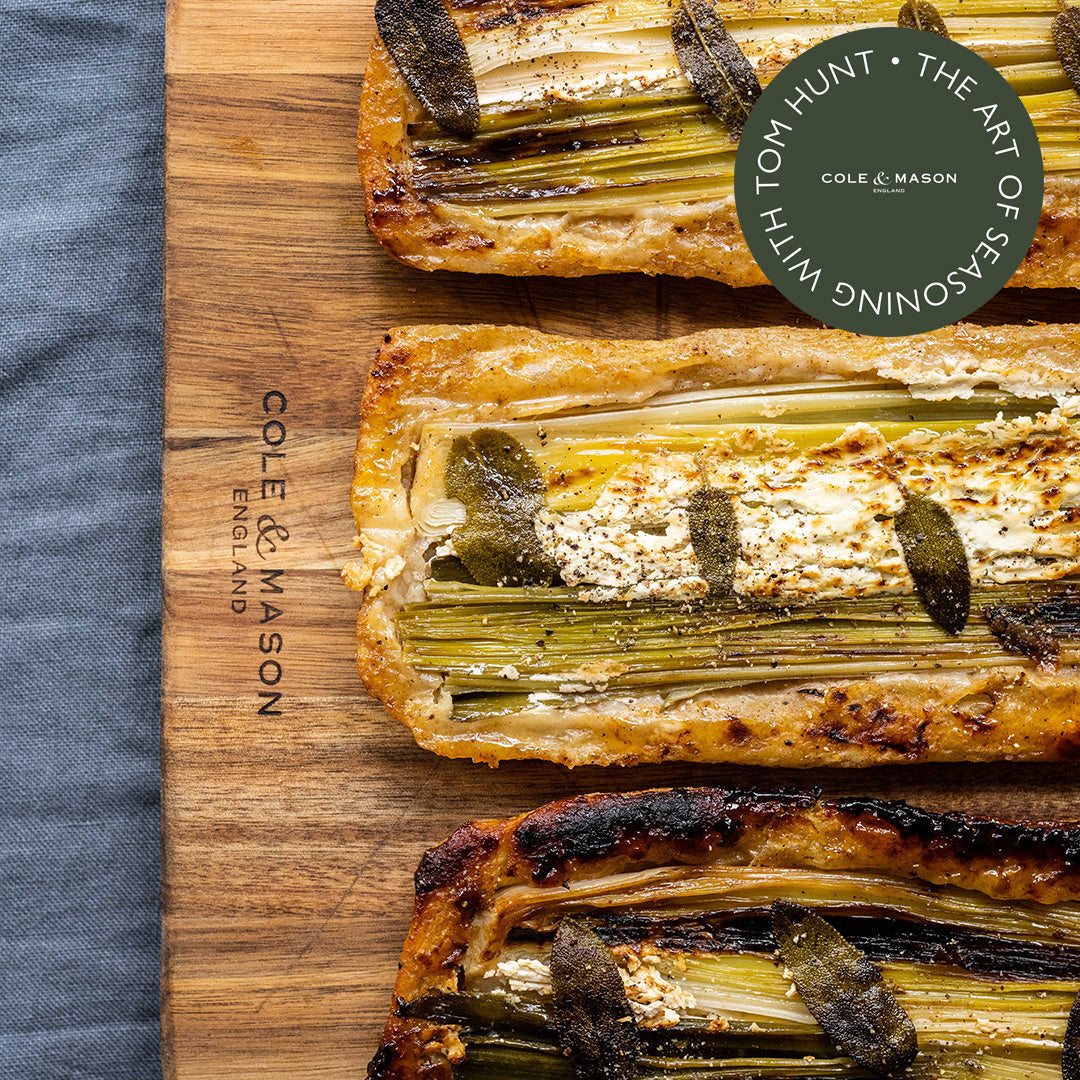 Upside Down Leek Tart