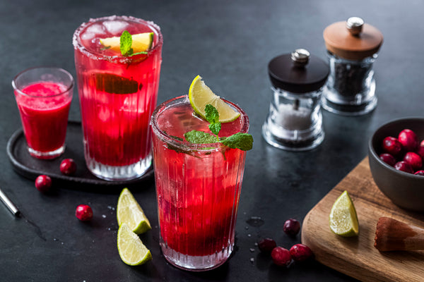 Cranberry Margarita Mocktail