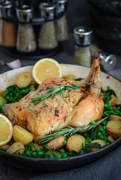 Rosemary & garlic roast chicken - Cole & Mason
