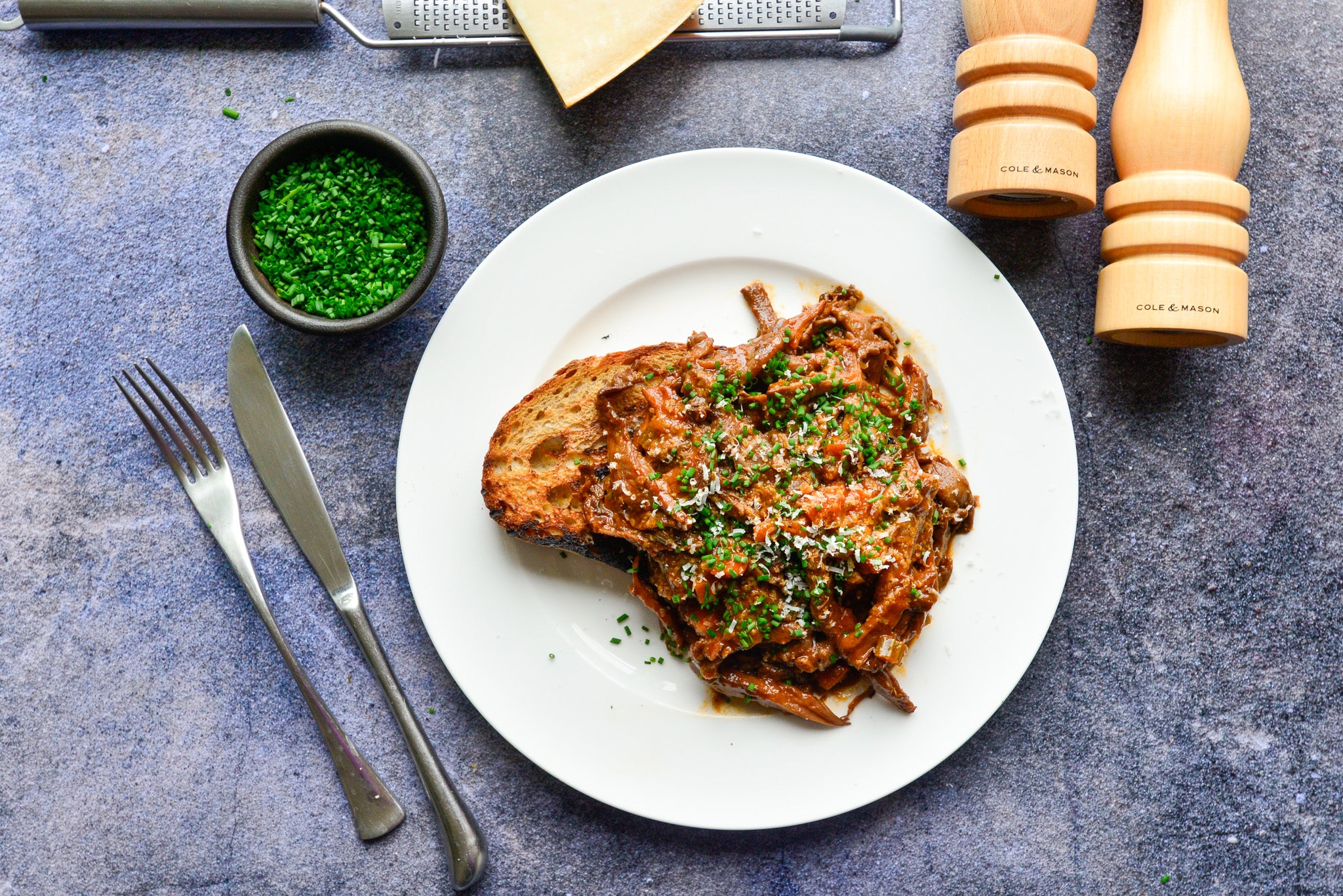 Oyster Mushroom Ragu Cole & Mason UK