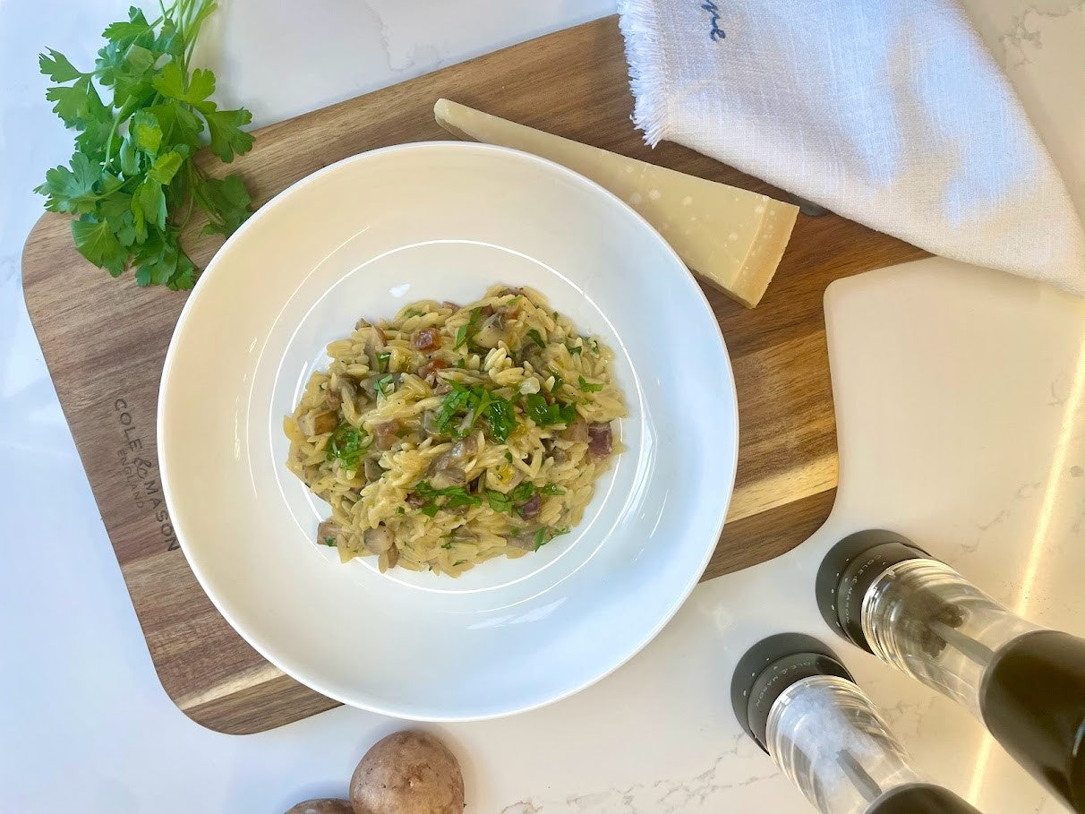 Orzotto Carbonara Cole & Mason UK