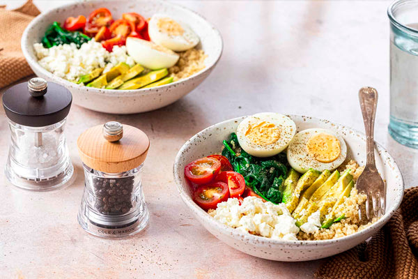 Savoury Quinoa Breakfast Bowl