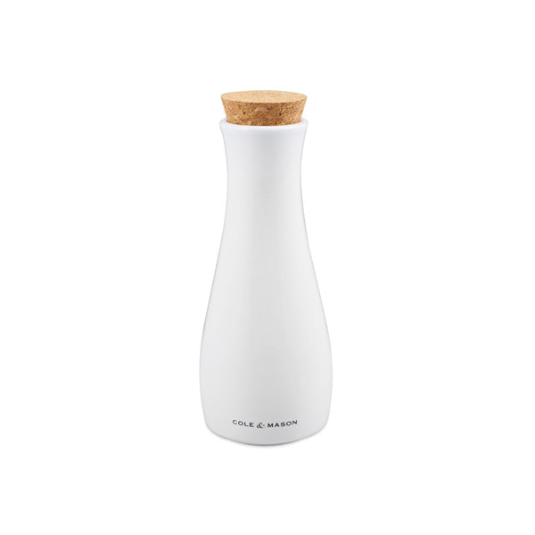 Ceramic Pourer, white, 250ml/8.45 fl.oz, with cork stopper