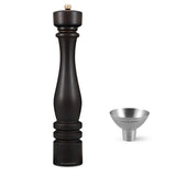 London Chocolate Wood Pepper Mill 400mm & Refill Funnel