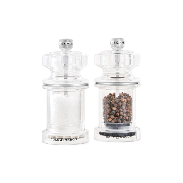 675 Acrylic Salt and Pepper Mill 118mm