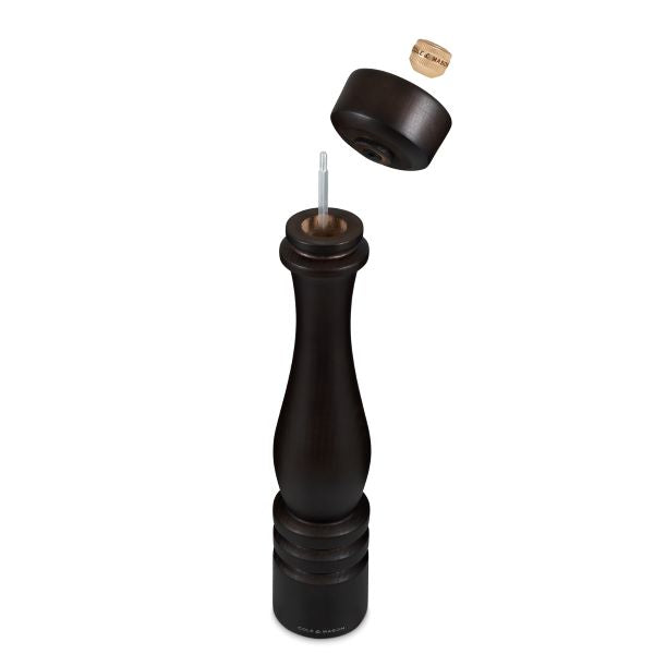 London Large Chocolate Wood Pepper Mill Cole & Mason UK