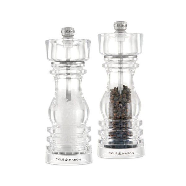 London Acrylic Salt & Pepper Mills