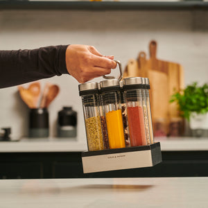 Cole & Mason Shadwell Countertop Spice Storage, in use 3