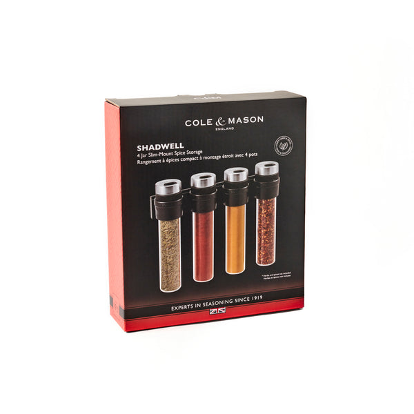 Cole & Mason Shadwell Slim-Mount Spice Storage, packaging view 2