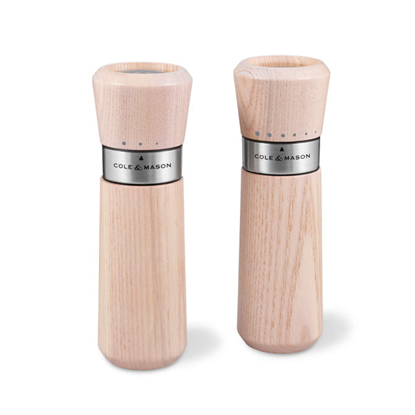 Lyndhurst Salt & Pepper Mill Set Nordic White 185mm