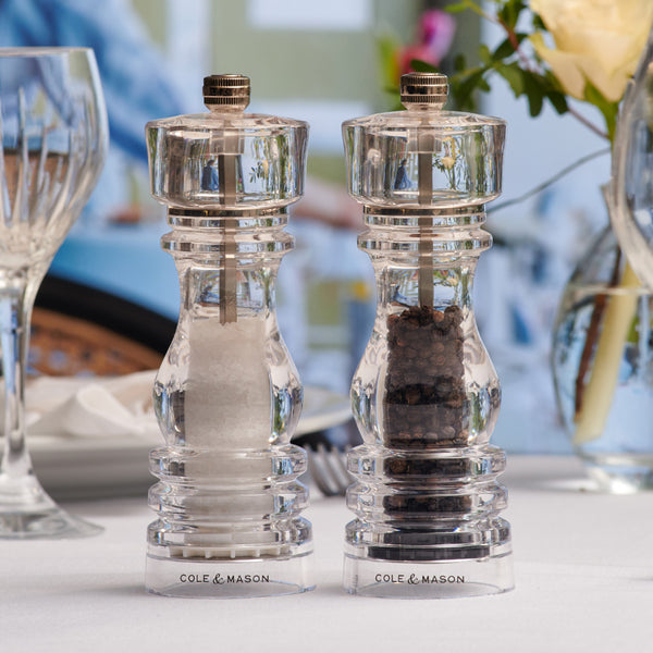 London Acrylic Salt & Pepper Mills