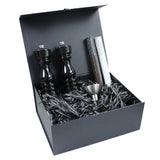 Christmas Gift Box with London Gloss Wood 180mm Mills, Refills & Funnel