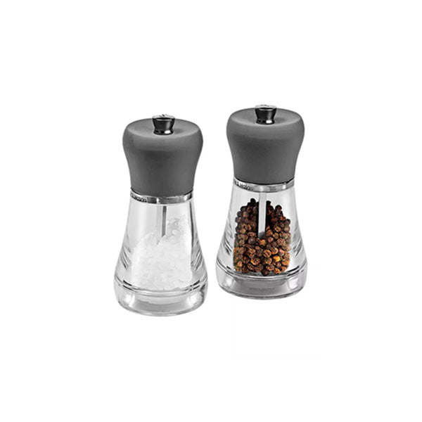 Napoli Salt & Pepper Gift Set Flannel Grey 120mm