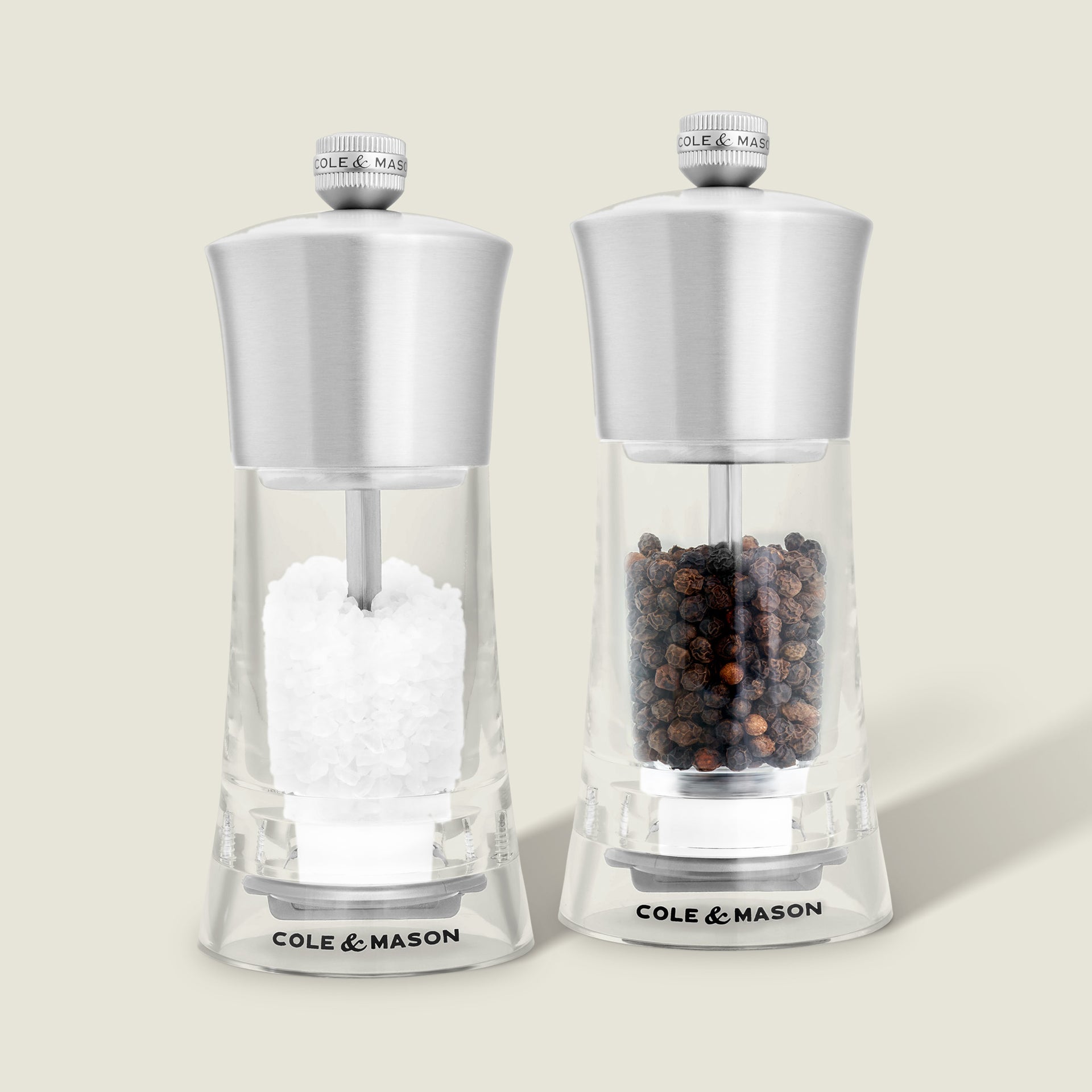 Bromley Acrylic Salt & Pepper Mills