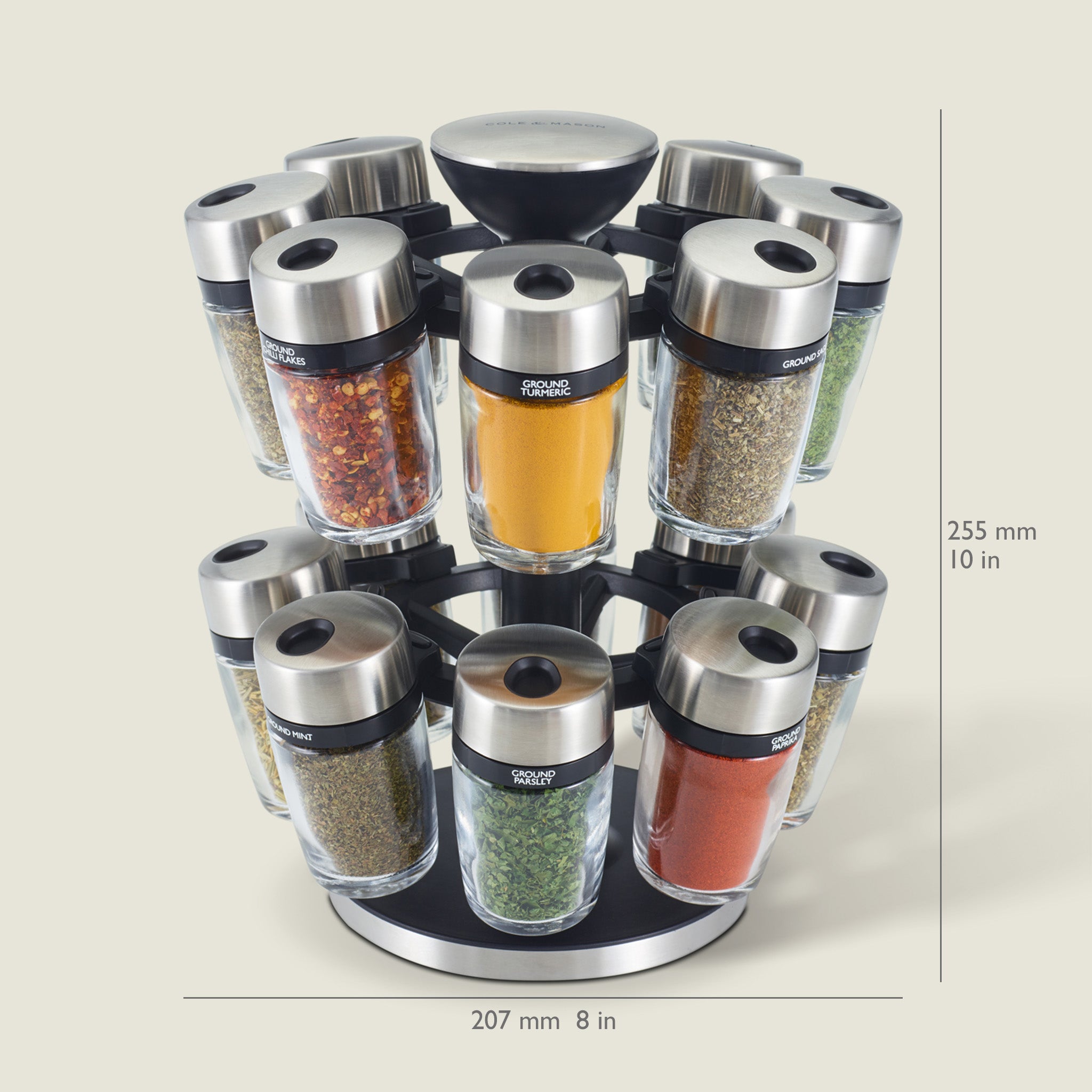 Cole & Mason Cambridge Herb & Spice Carousel