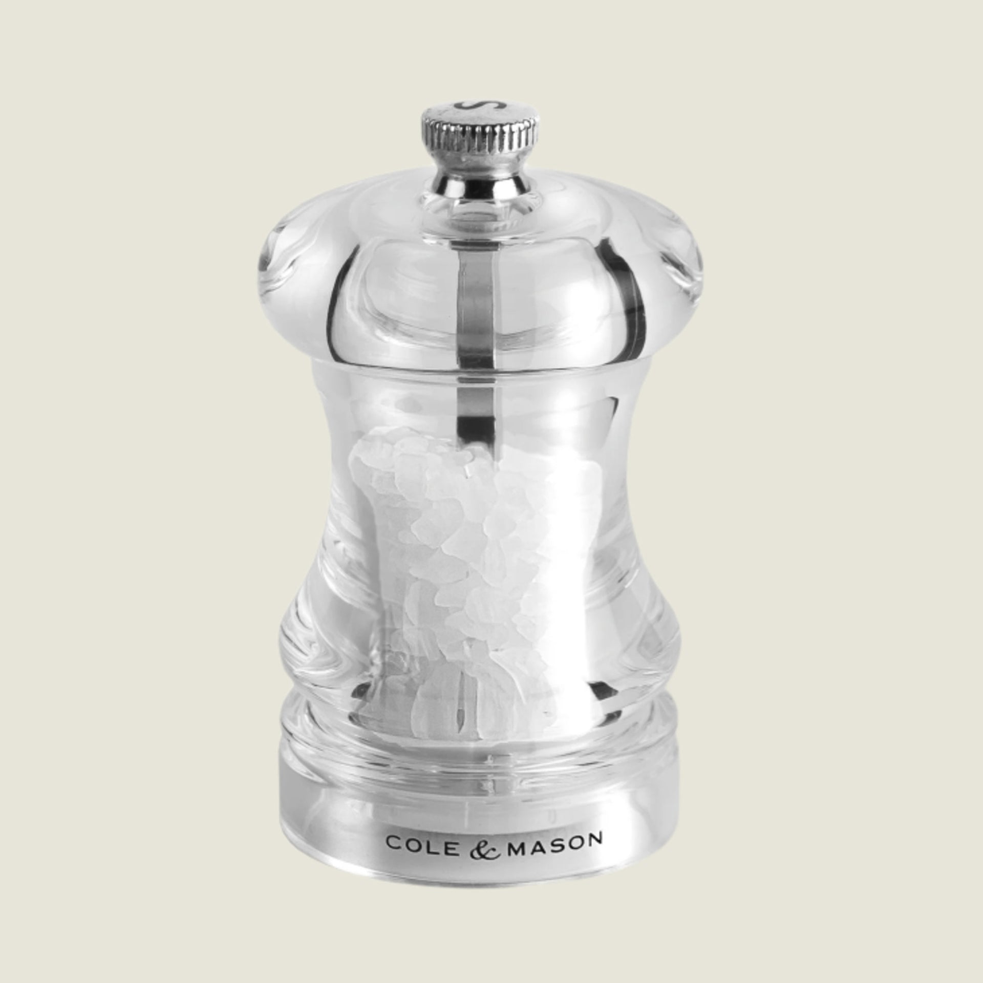Acrylic Capstan Salt & Pepper Mills