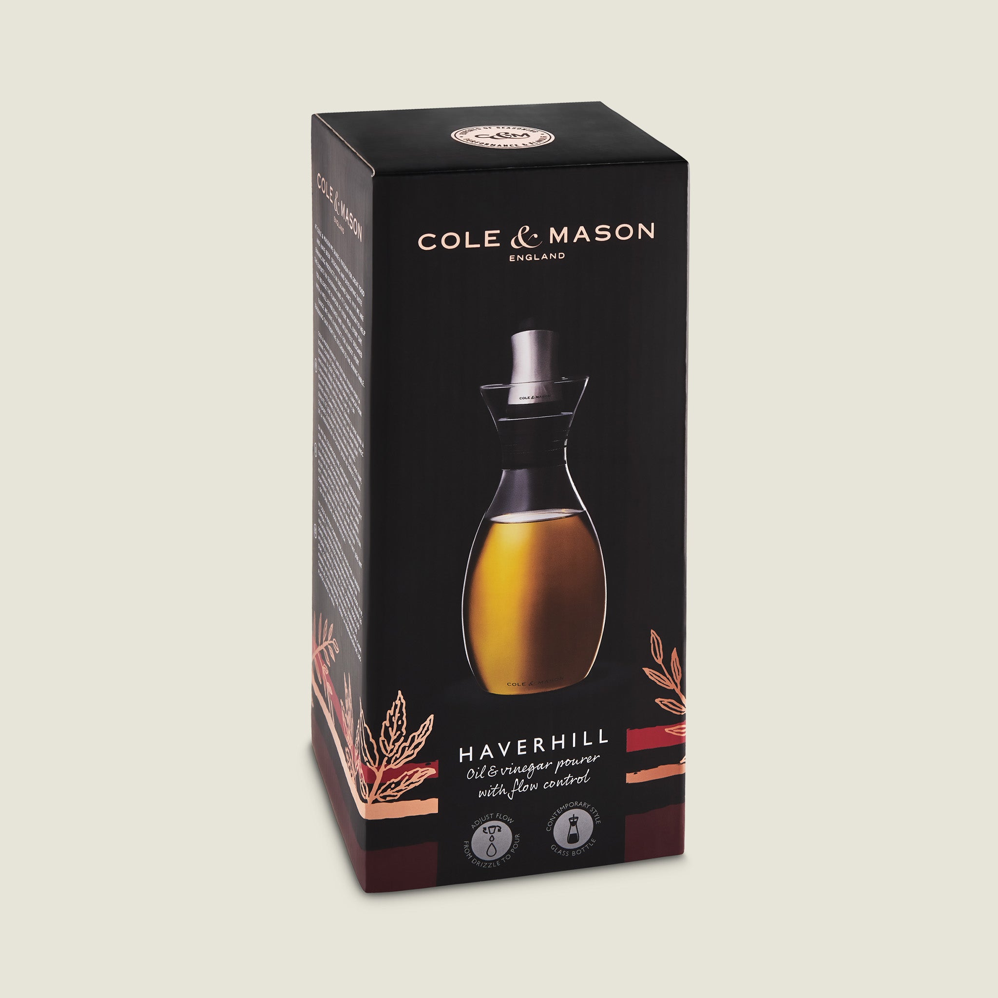 Cole & Mason Haverhill Oil & Vinegar Pourer 450ml (15.2fl oz)