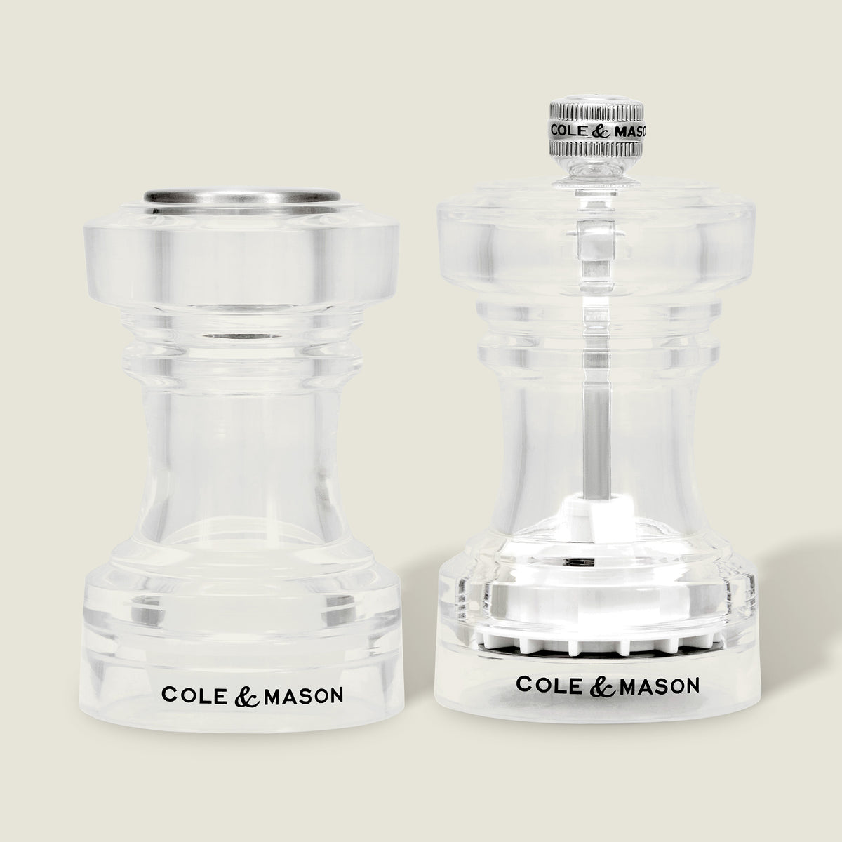Hoxton Acrylic Salt Shaker & Pepper Mill Set