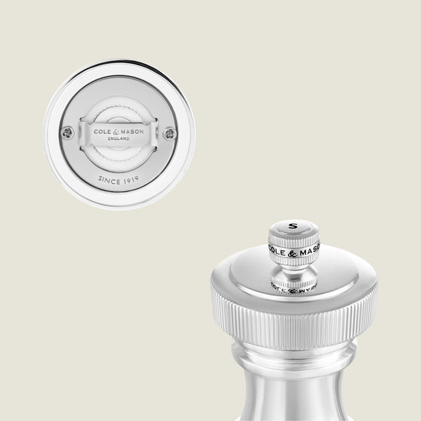 Hoxton Silver Plated Salt & Pepper Mill Set