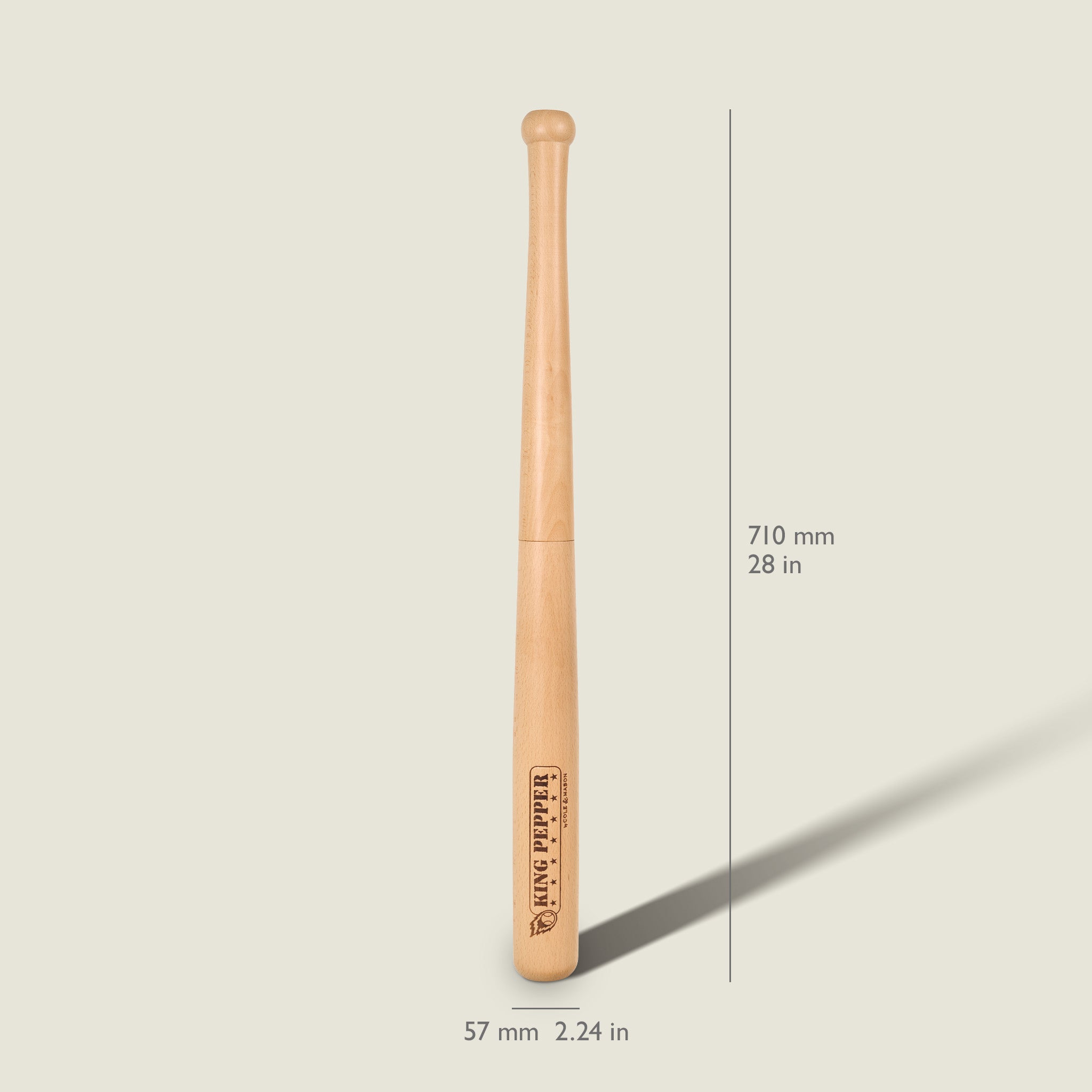 King Pepper Baseball Bat Pepper Mill 710mm