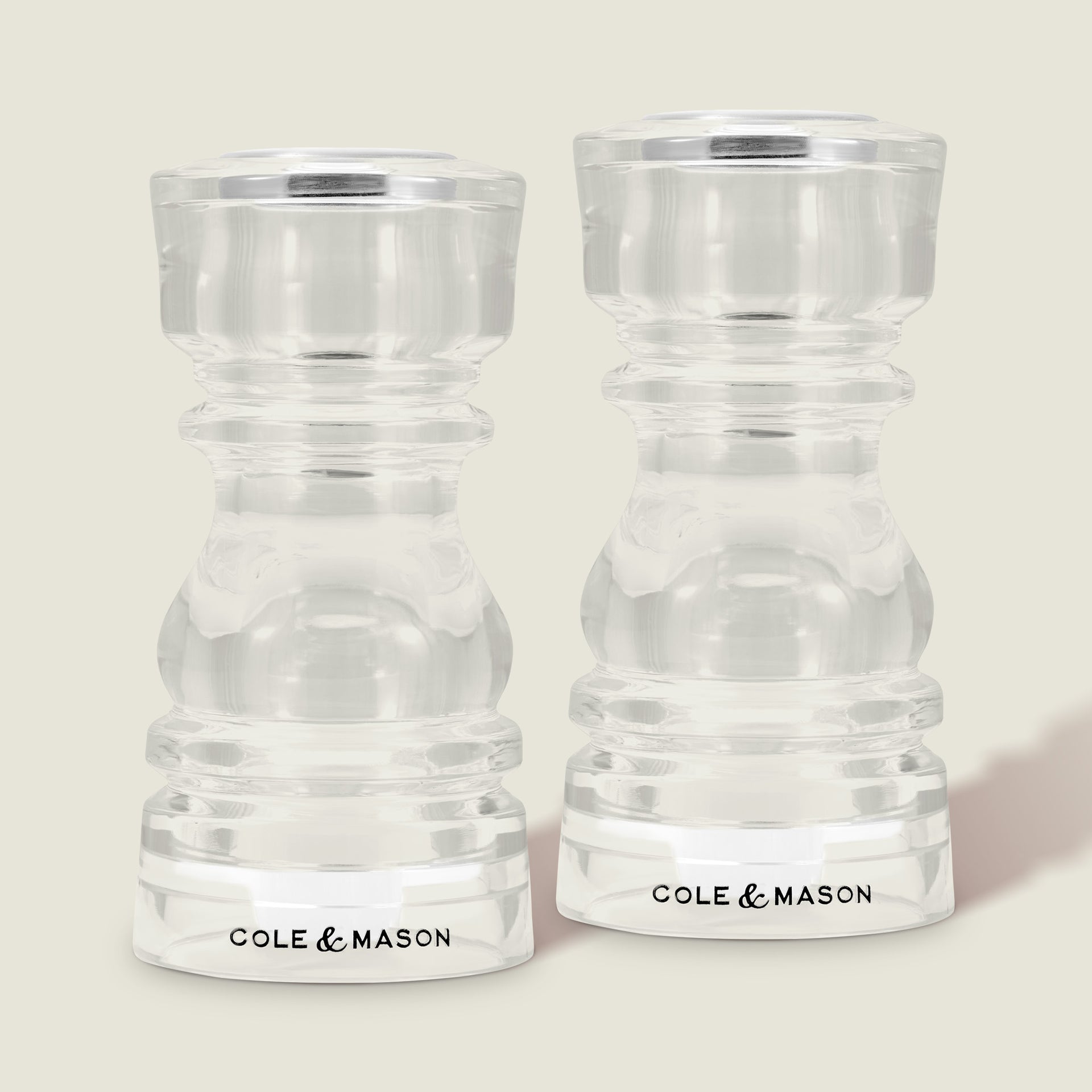 London Acrylic Salt & Pepper Shakers