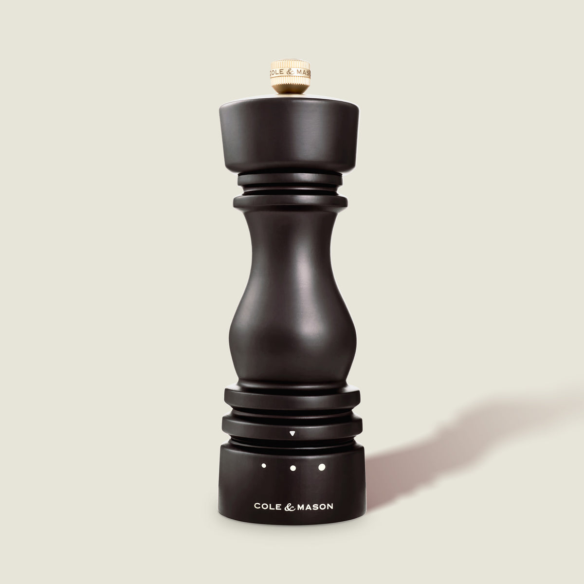 London Chocolate Wood Grind Select Salt & Pepper Mills