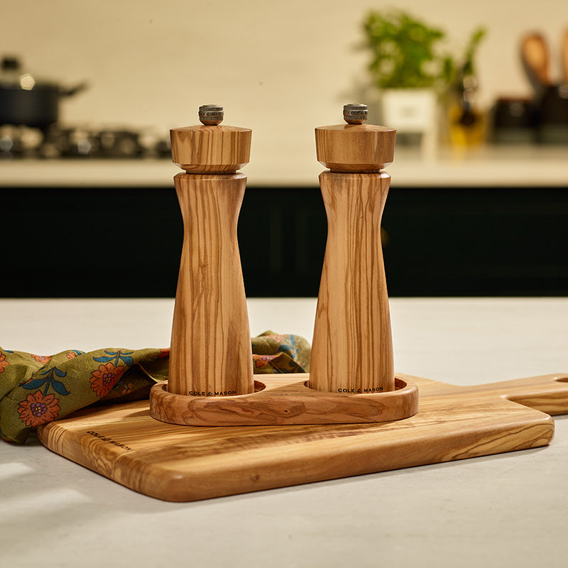 Italian Olive Wood Mill Tray | Portobello Collection