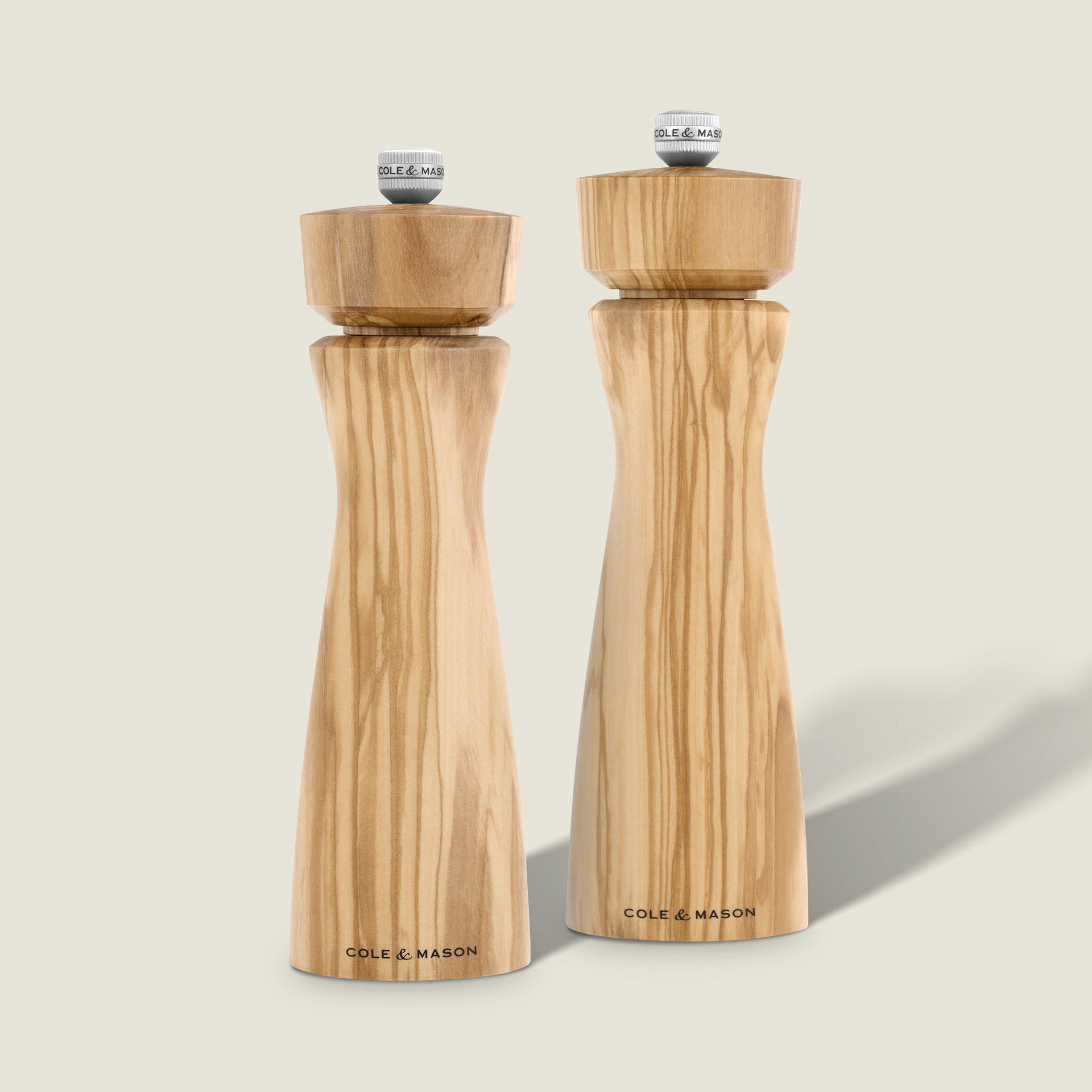 Portobello Wood Salt & Pepper Mills