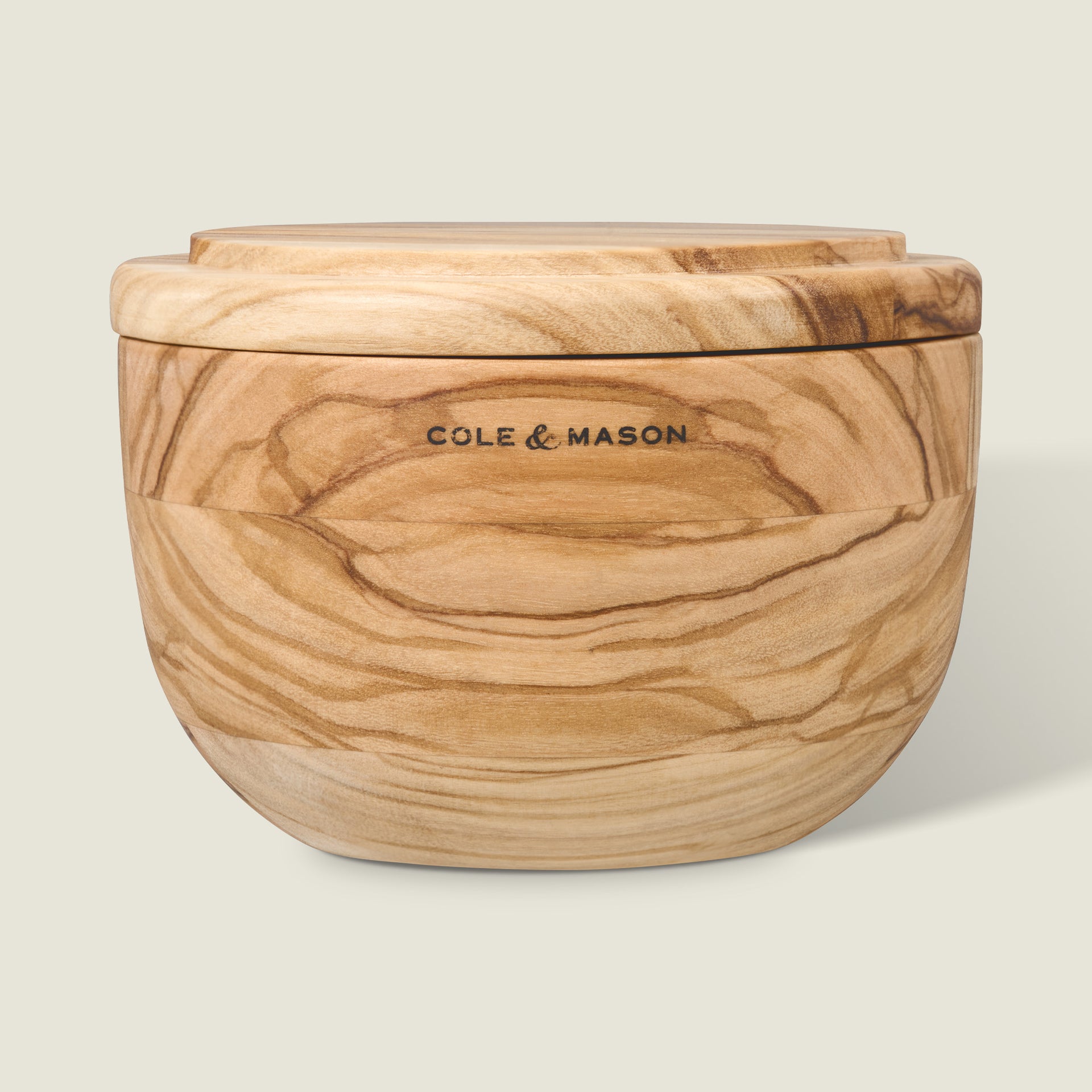 Portobello Wood Salt Pot