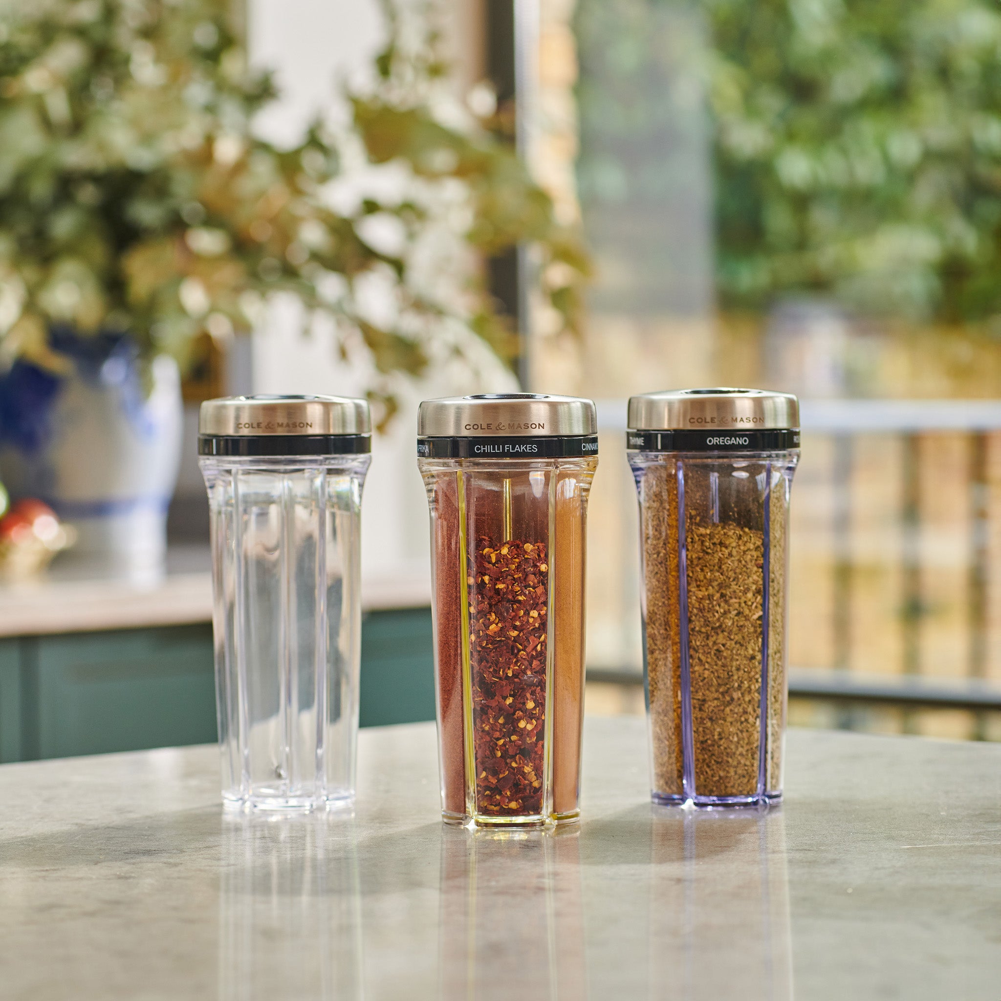 Cole & Mason Spice Storage Racks & Spice Carousels