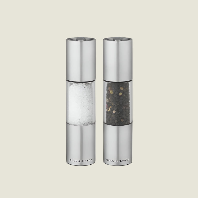 Oslo Salt & Pepper Mills 185mm Cole & Mason UK