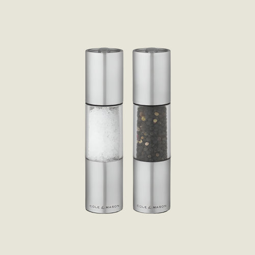 Oslo Salt & Pepper Mills 185mm Cole & Mason UK