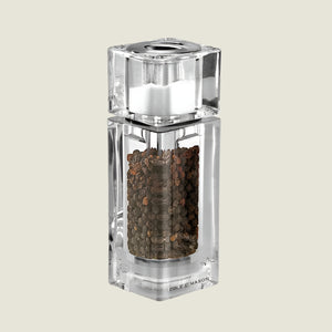 Cube Combi 2-in-1 Salt & Pepper Mill 145mm Cole & Mason UK