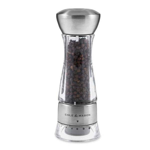 Windermere Salt & Pepper Mill 165mm Cole & Mason UK